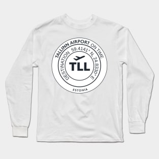 Airport TLL Tallinn Long Sleeve T-Shirt